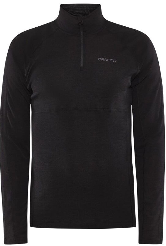 Тениска Craft Craft ADV Wool Merino Half Zip Long Sleeve Черно | 1914109-999000, 0