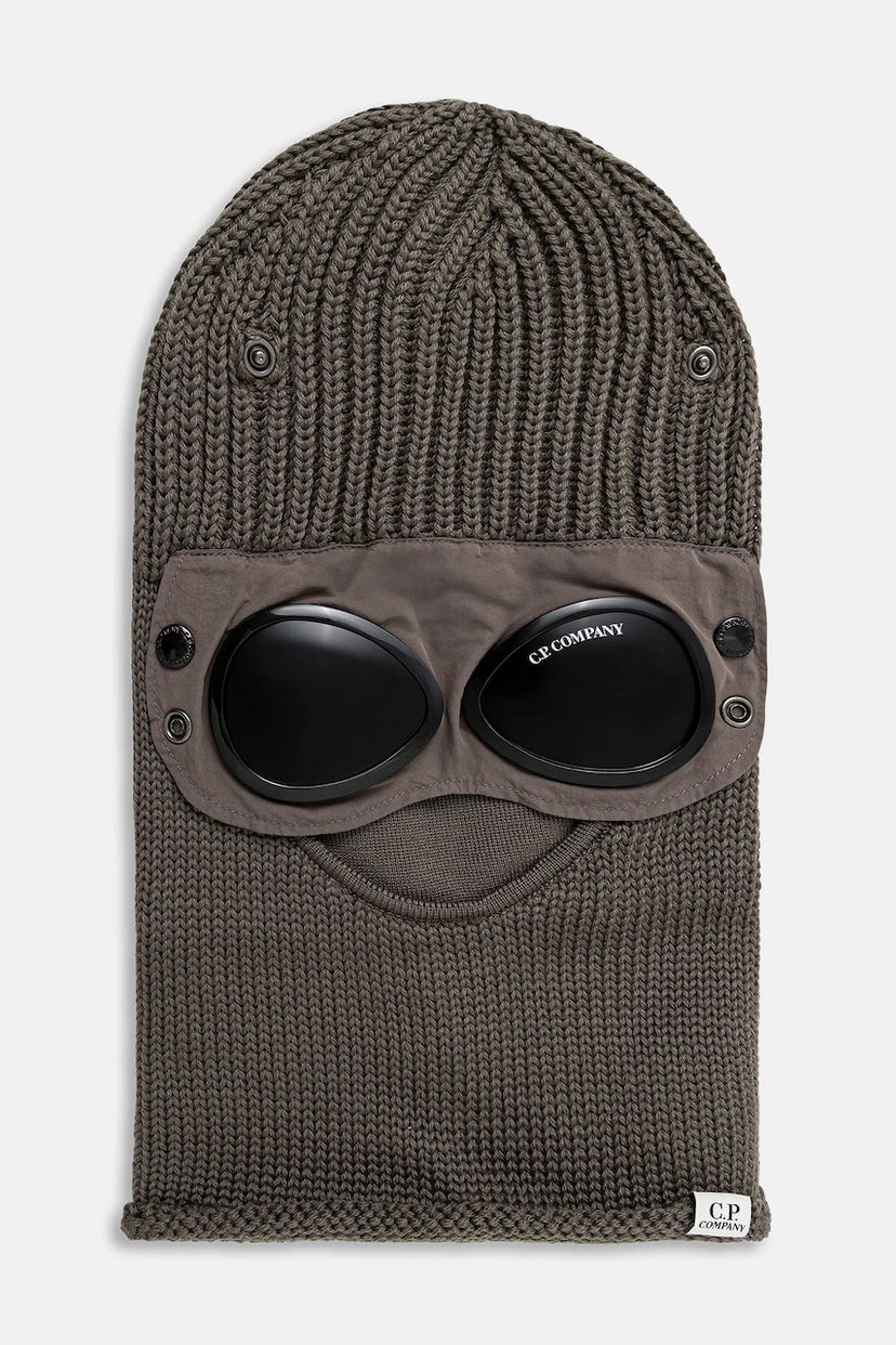 Шапка C.P. Company C.P. Company Knit Balaclava with Goggles Сиво | 19CMAC740A005509A