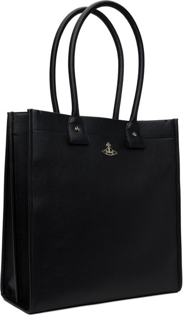 Голяма пазарска чанта Vivienne Westwood Vivienne Westwood Teddy Tote Bag Черно | 4D010001U-S000D-, 1