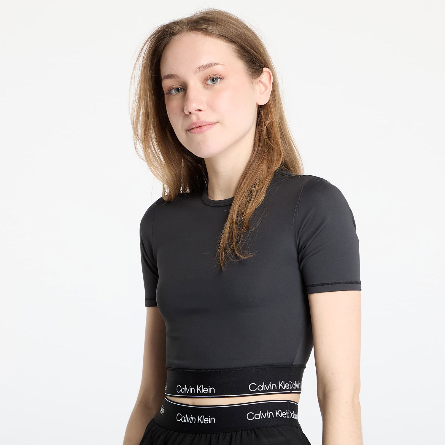 Пола CALVIN KLEIN Calvin Klein Sport Modern Short Sleeve Tee Черно | LVGWS5K144 UB1, 1