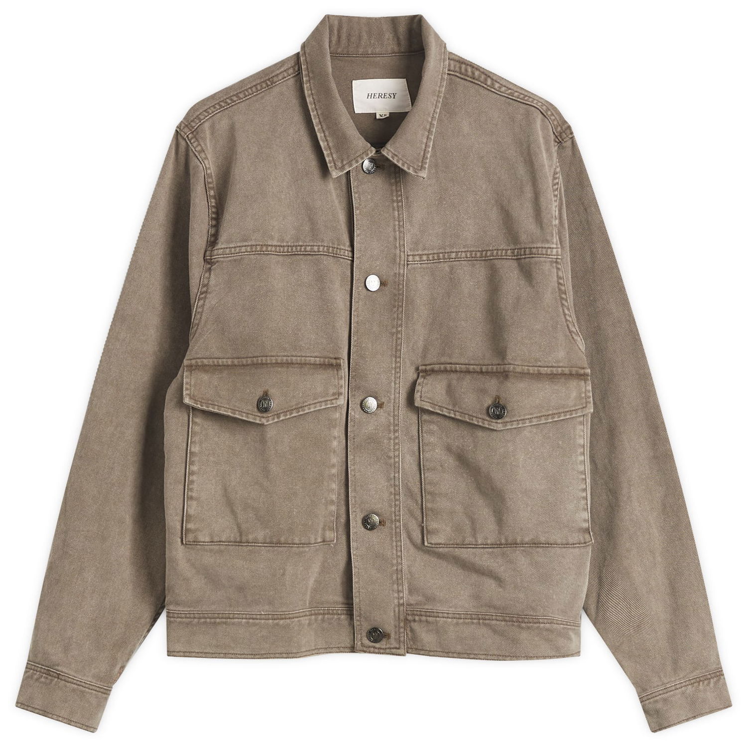 Яке Heresy Heresy Rust Jacket Кафяво | HSS25-O02-BRW, 0