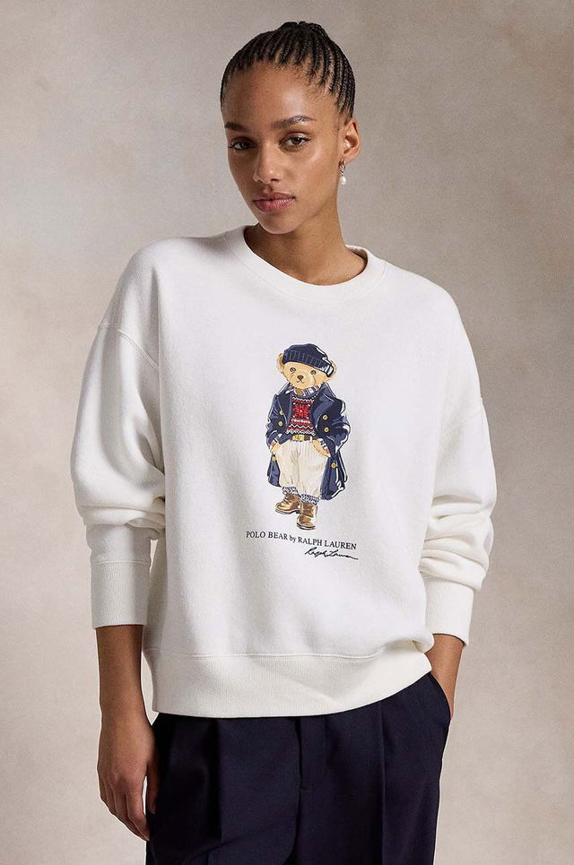 Bear Print Sweatshirt