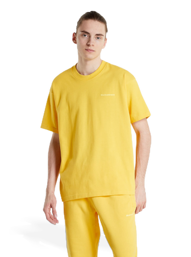 Тениска adidas Originals Pharrell Williams x Basics Tee Bold Gold Жълто | HG1806