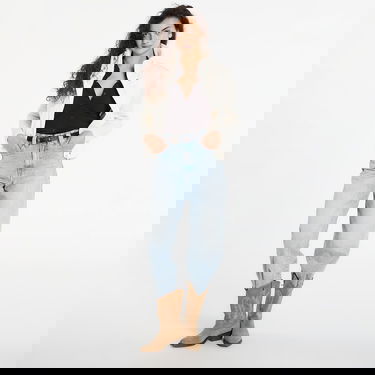 Пухо яке Tommy Hilfiger Modern Down Knit Mix Regular Jacket Бяло | WW0WW45738 YA8, 5