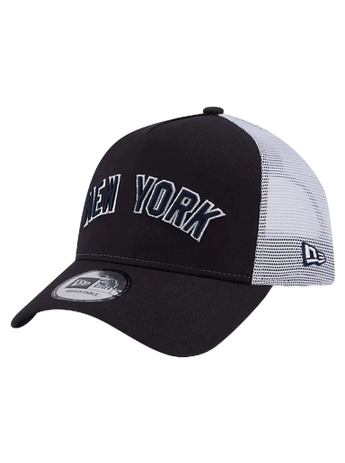 Шапка с козирка New Era New York Yankees Team Script Trucker Cap Черно | 60364216