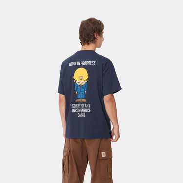 Тениска Carhartt WIP Short Sleeve Graphic T-Shirt Синьо | I033994_9, 2