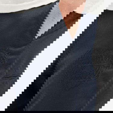 Карго панталони Human Made Chino Pants With Logo Embroidery Тъмно синьо | HM28PT013-NY, 5
