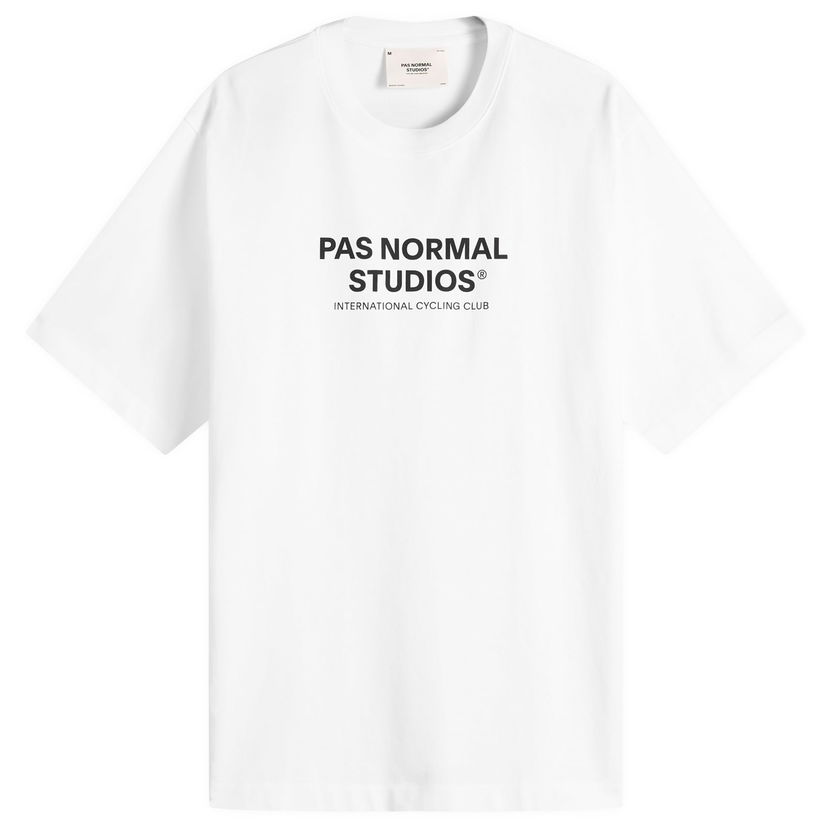 Тениска Pas Normal Studios Off-Race International Cycling Club Logo T-Shirt Бяло | NP2027AO-100