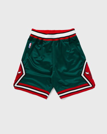Къси панталони Mitchell & Ness Chicago Bulls Authentic Basketball Shorts Зелено | ASHRGS18115-CBUDKGN08, 2