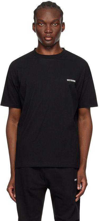 Тениска We11done We11done Patch T-Shirt Черно | WD-TT1-23-796-U-BK, 0
