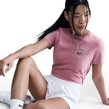 Тениска Nike Club Sportswear T-Shirt Розово | IB2447-619, 0