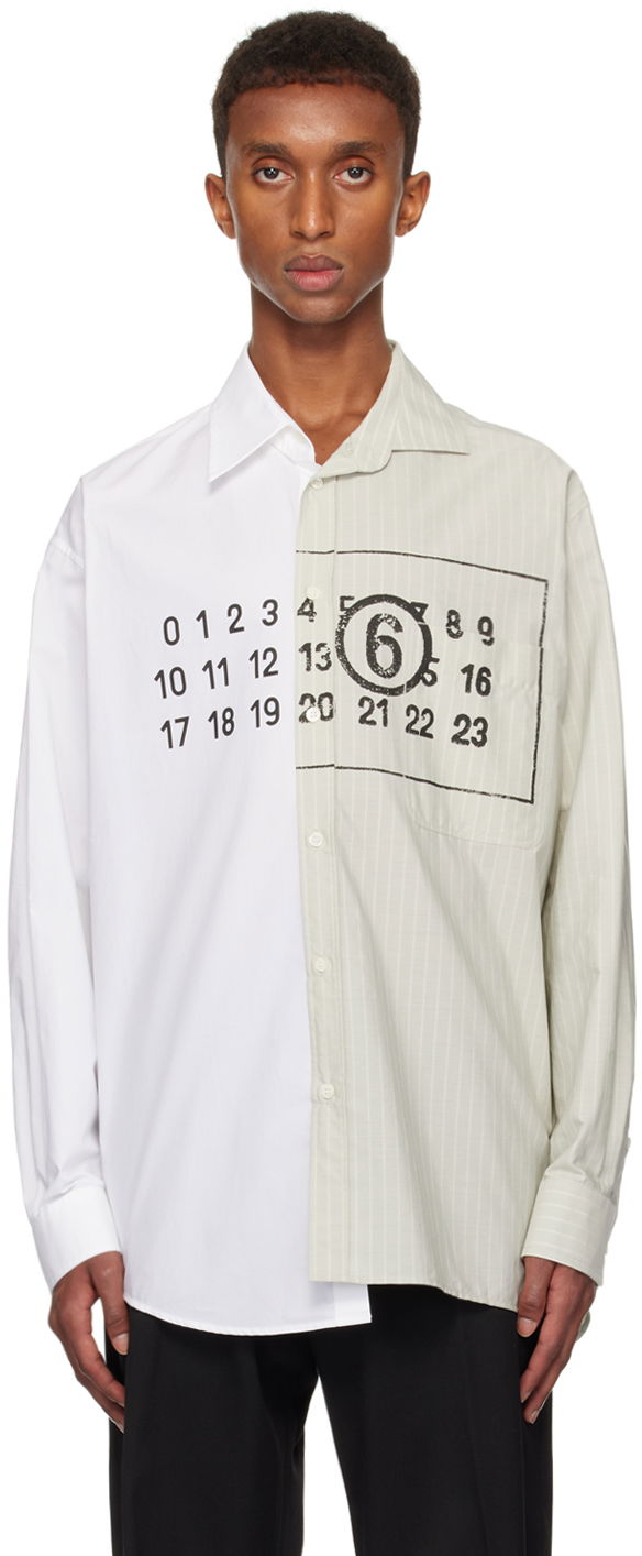 Риза Maison Margiela Numeric Shirt Многоцветен | SH0DT0016 MTN014, 0
