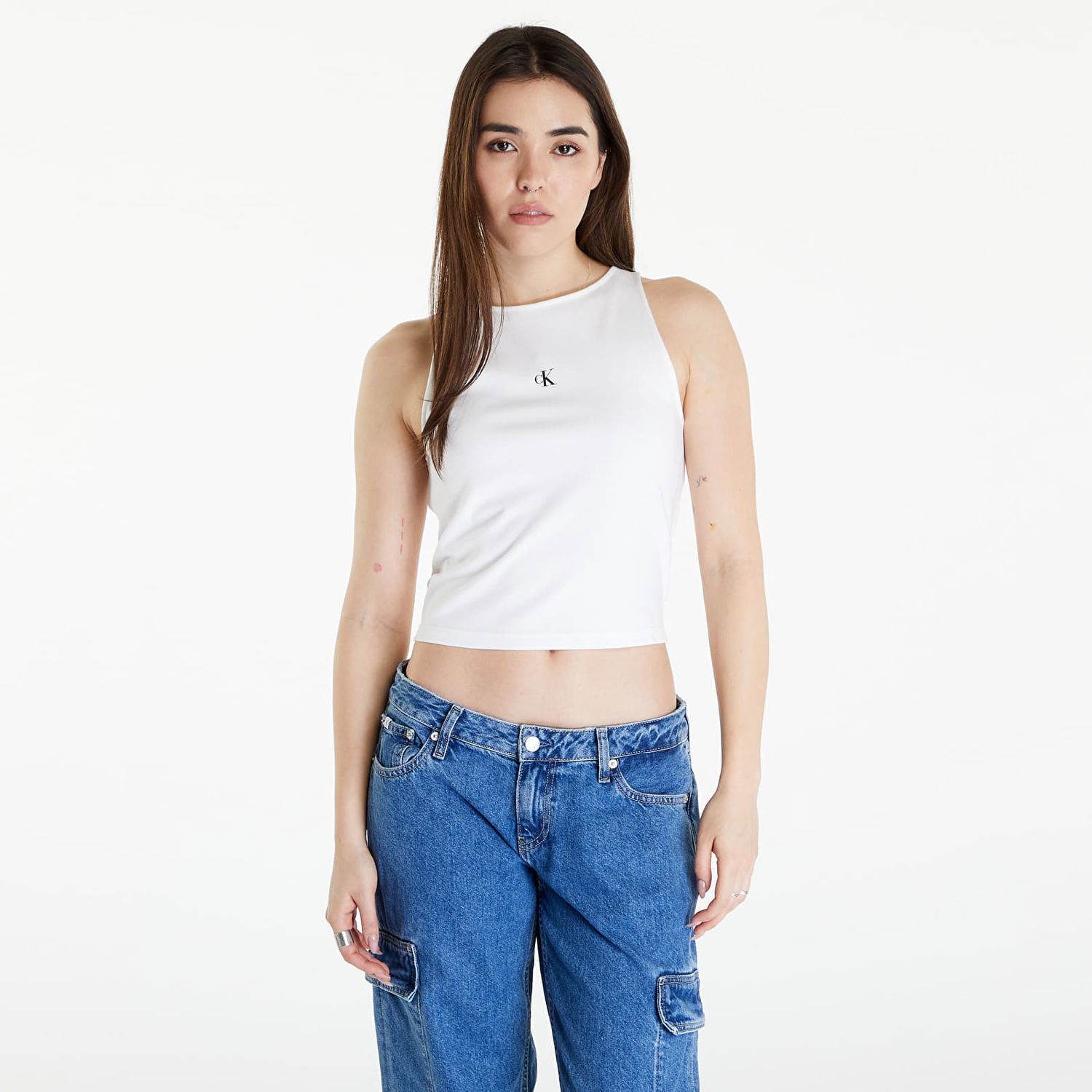 Потник CALVIN KLEIN Archival Milano Top Бяло | J20J223107 YAF, 0