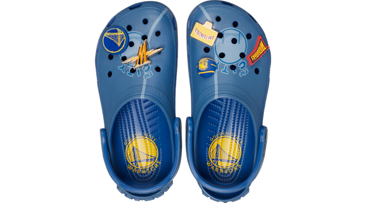 Кецове и обувки Crocs NBA Warriors Elevated Classic Clogs Синьо | 210251-90H, 0