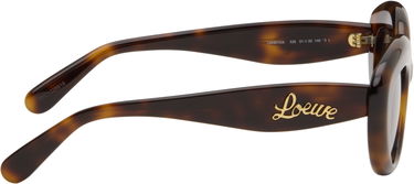 Слънчеви очила Loewe Curvy Logo Cat-Eye Sunglasses Кафяво | LW40153I5152E 192337199622, 1