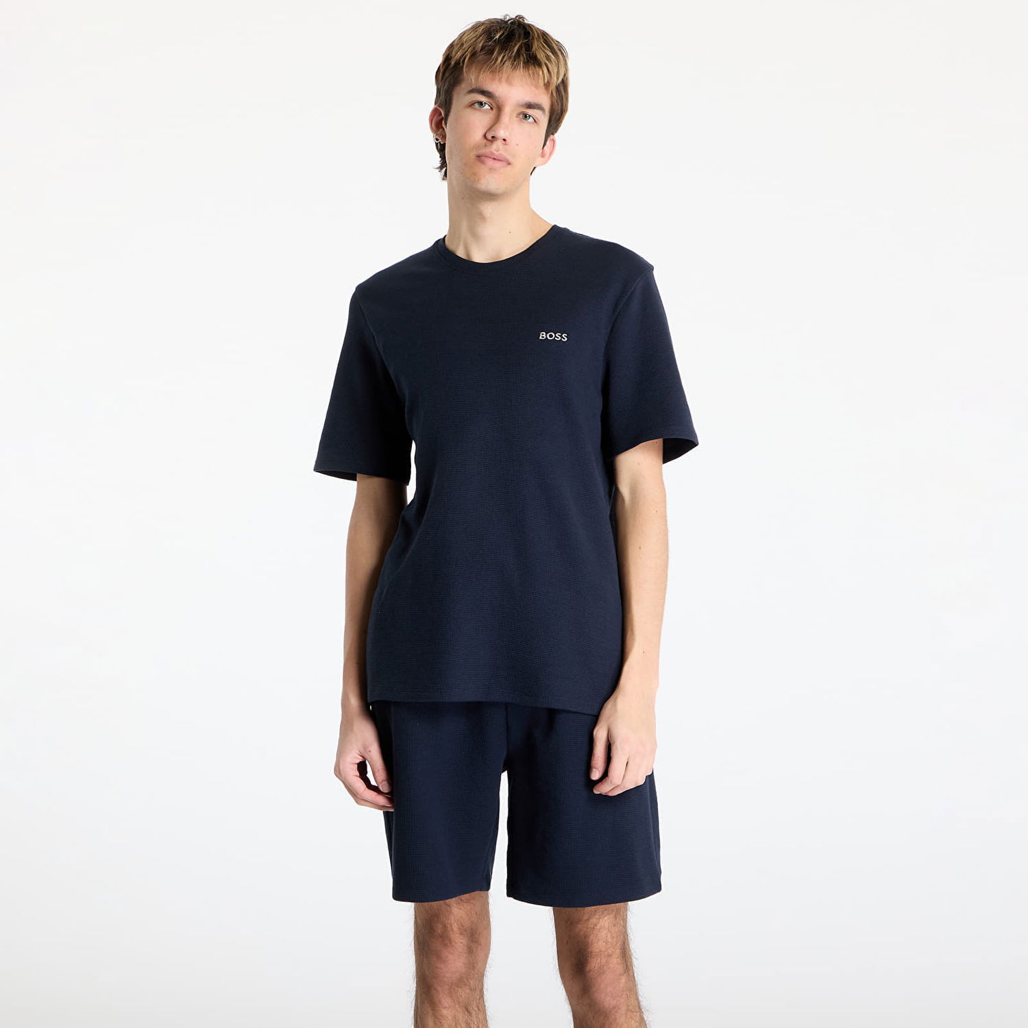 Комплект BOSS Hugo Boss Waffle Tee Тъмно синьо | 50535891-403, 0