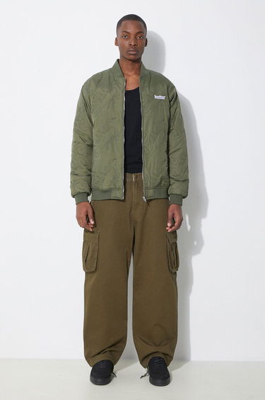 Яке бомбър Butter Goods Scorpion Bomber Jacket Зелено | BGQ1243402, 1