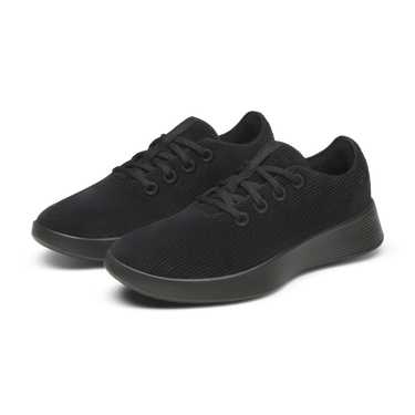 Кецове и обувки Allbirds Runner Go Corduroy Черно | A11229W, 5