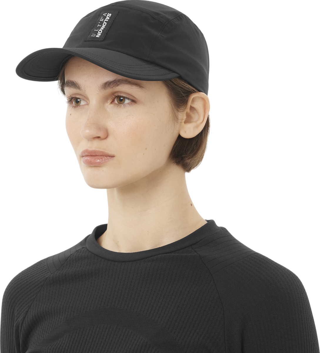 Шапка с козирка Salomon S/LAB Ultra WP Cap Черно | lc2687100, 1