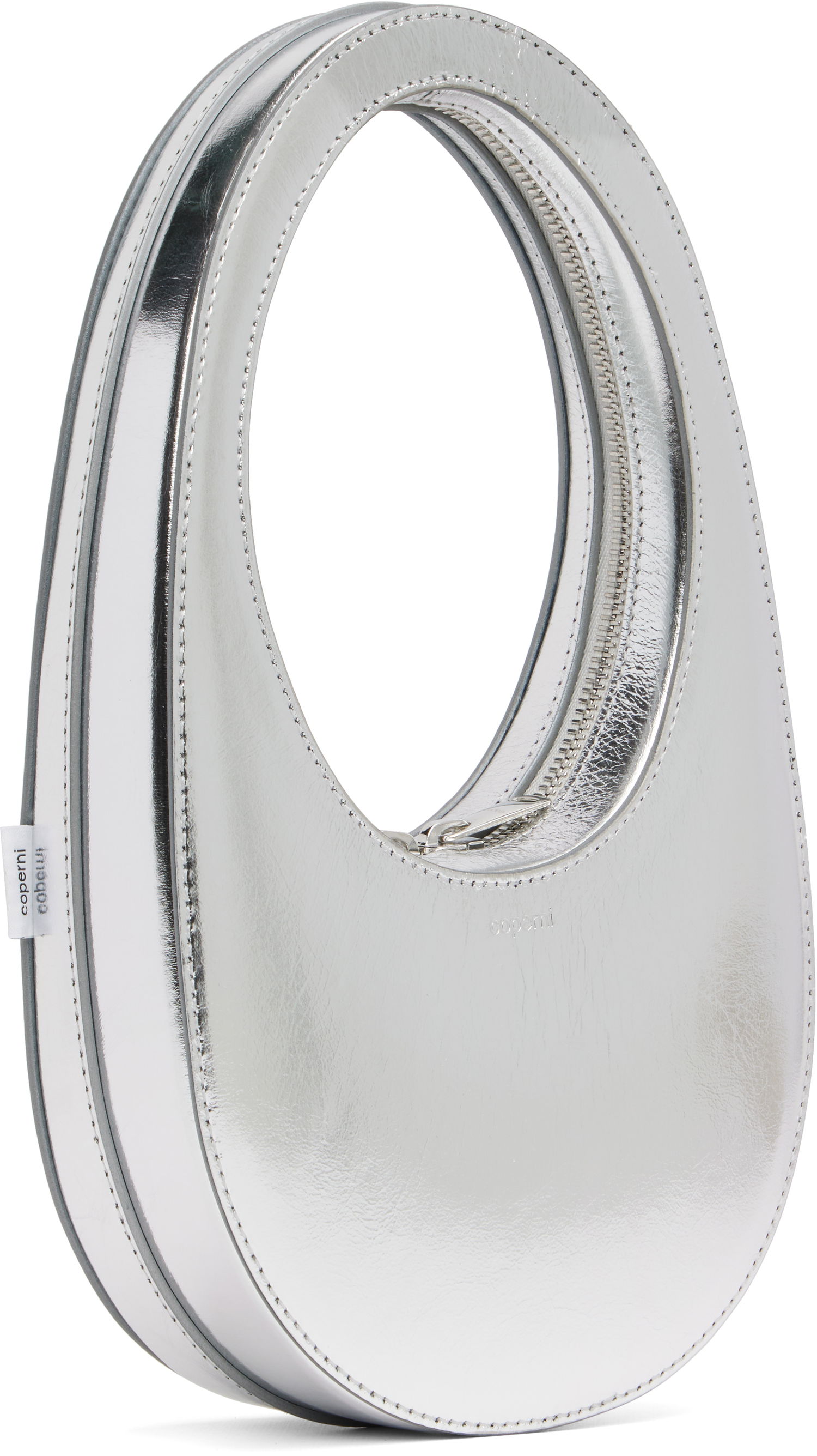 Дамска чанта Coperni Coperni Mini Swipe Bag Металик | COPBA117F6051, 1