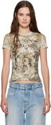 Jean Paul Gaultier 'The Médaillon' Printed T-Shirt