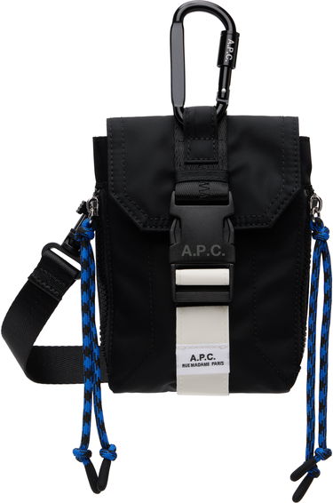 Чанта през рамо A.P.C. Trek Crossbody Pouch Черно | PAAGR-H61733, 0