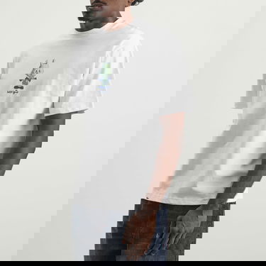 Тениска Butter Goods Newcomer T-Shirt with alien creature graphic Бяло | BG254115-WHT, 5