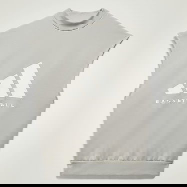 Суитчър adidas Originals Basketball Sleeveless Sweatshirt Сиво | IA3416, 4