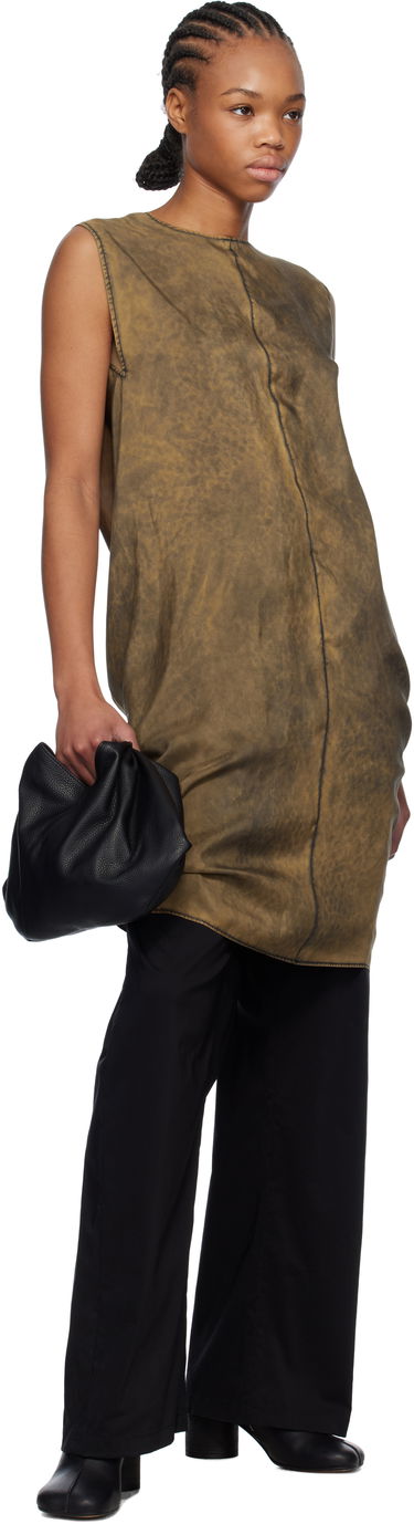Дамска чанта Maison Margiela MM6 Maison Margiela Triangle Leather Tote Черно | SB5WD0029 P7255, 3