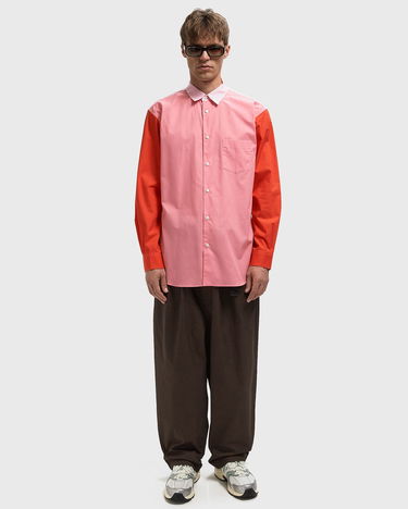 Риза Comme des Garçons SHIRT Color-Blocked Woven Long-Sleeve Button-Up Многоцветен | FP-B051-W25-1, 2