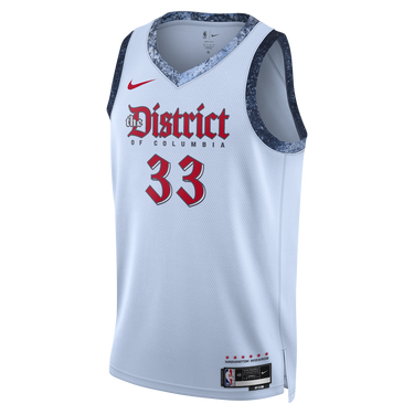 Фланелка Nike Dri-FIT NBA Swingman Kyle Kuzma Washington Wizards City Edition 2024/25 Бяло | FQ4364-407, 1