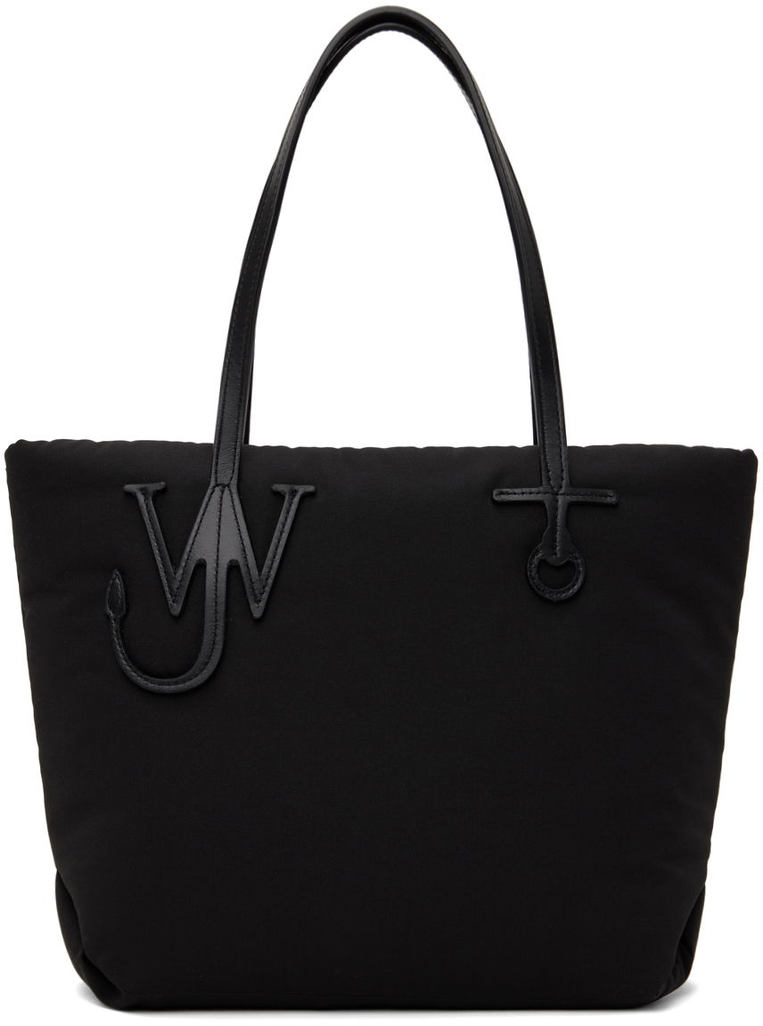 Облекло JW Anderson Black Small Puffy Anchor Tote Черно | HB0653FA0382999, 0