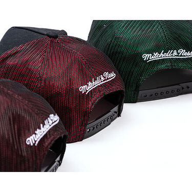 Шапка с козирка Mitchell & Ness Mitchell & Ness NBA Tremor Trucker Snapback Hat Miami Heat Черно | HT11505-MHEBLCK, 8