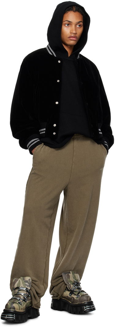 Яке бомбър We11done Padded Hooded Varsity Jacket Черно | WD-JP3-23-085-U-BK, 3