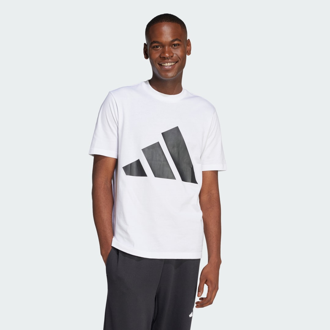 Тениска adidas Performance Essentials Big Logo T-Shirt Бяло | JE8943, 0