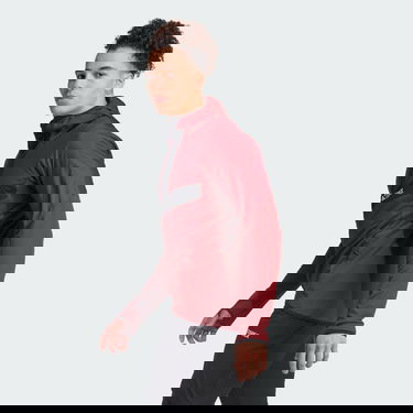 Яке adidas Performance Techrock Ultralight 1/2-Zip Hooded Fleece Jacket Бургунди | IA1811, 2