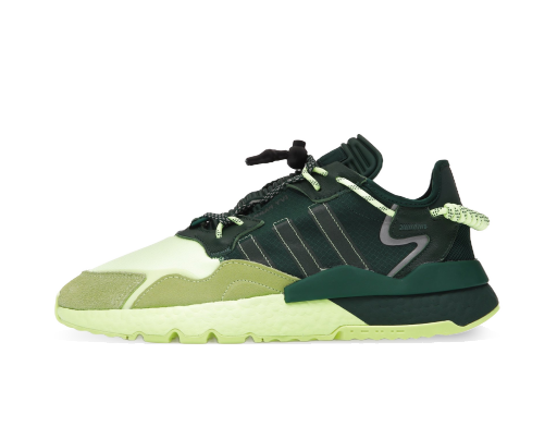 Кецове и обувки adidas Originals Nite Jogger Beyonce Ivy Park Dark Green Frozen Yellow Зелено | S29041
