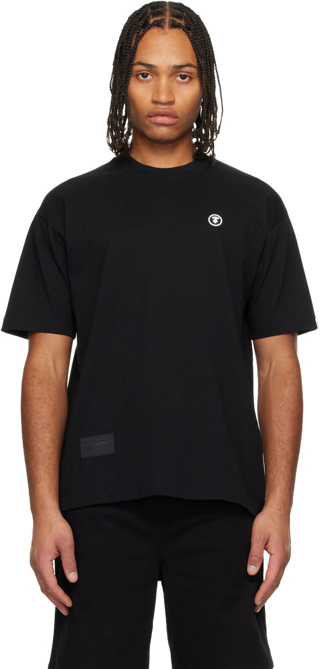 Short-Sleeve Crewneck T-shirt with 'AAPENOW' details