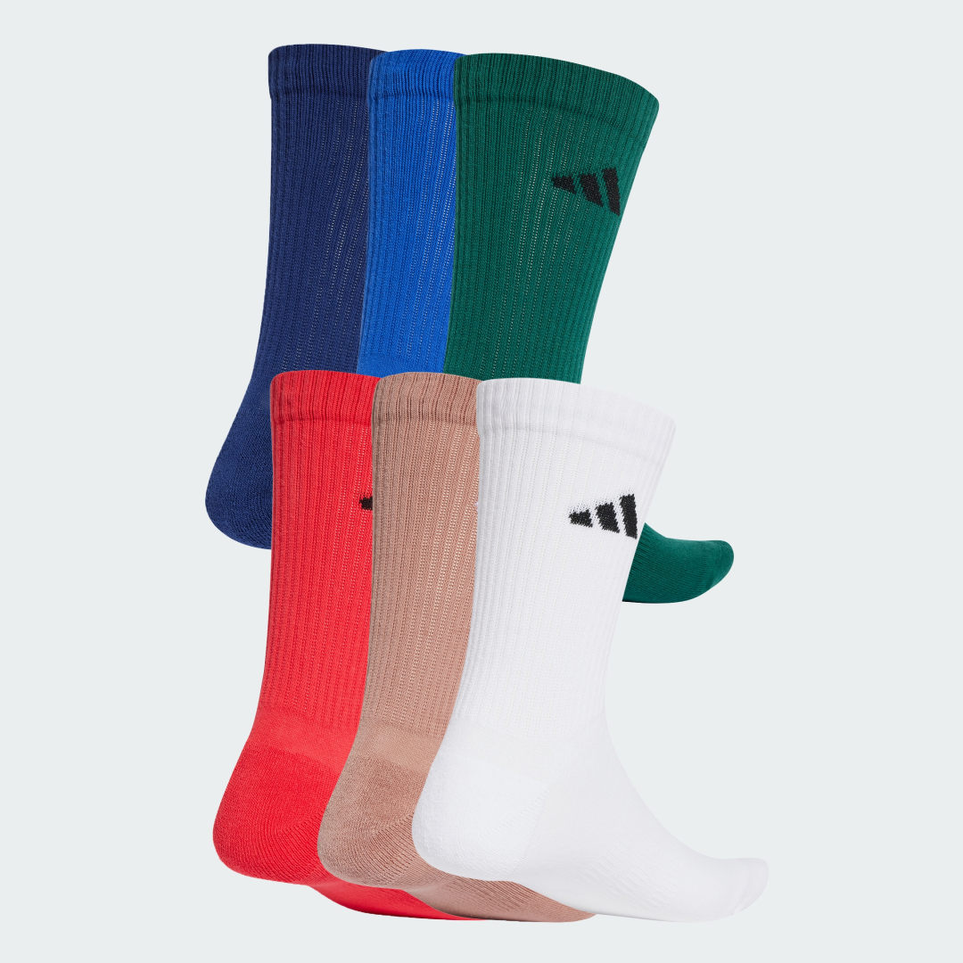 Чорапи adidas Performance 6 Pack Cushioned Crew Socks Многоцветен | JP1717, 0