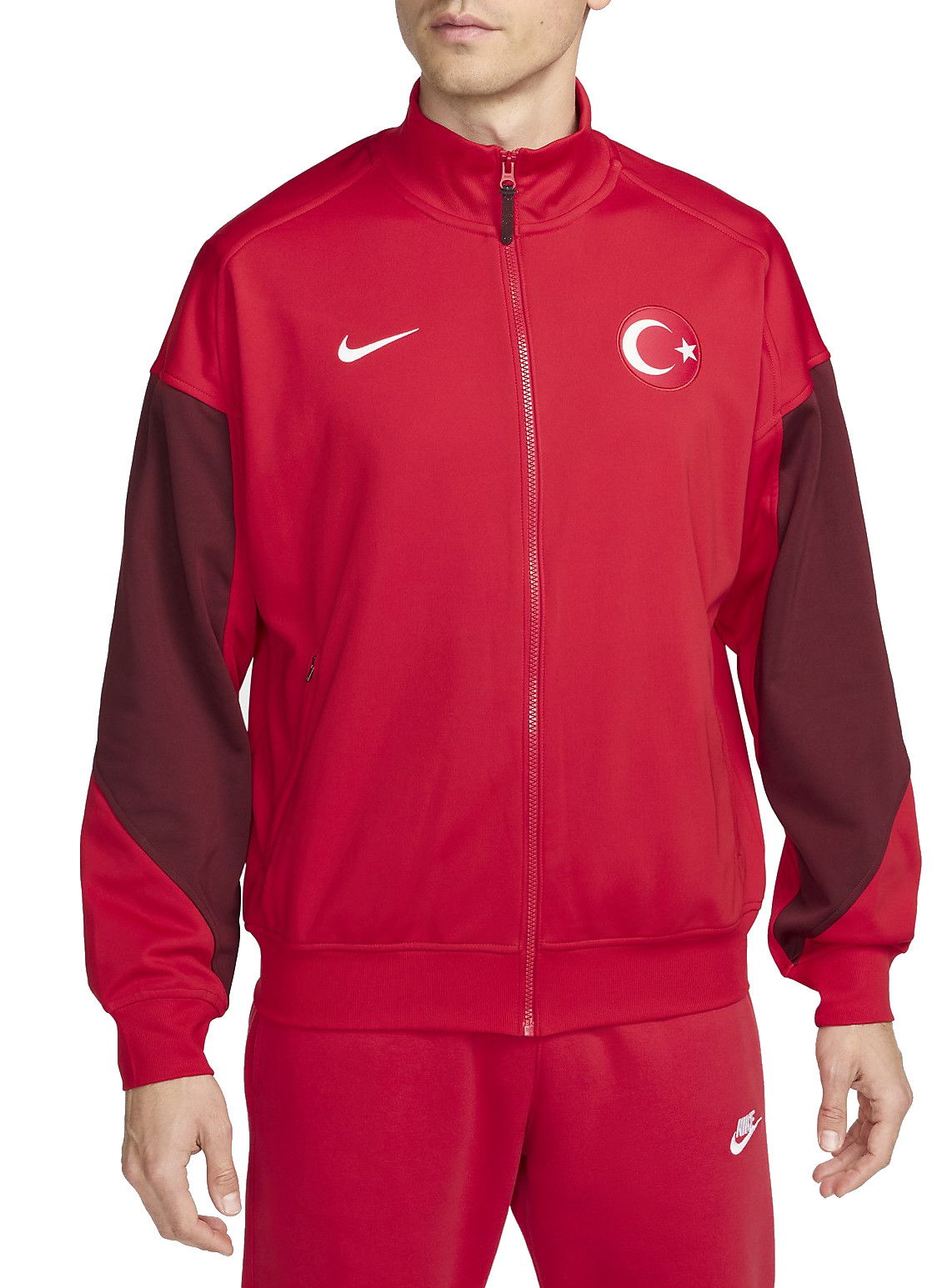 Яке Nike Turkey DF STRK ANTHM JKT HM Червено | fq8639-611, 0
