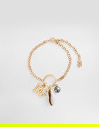 Dolce & Gabbana DG Logo Charm Bracelet
