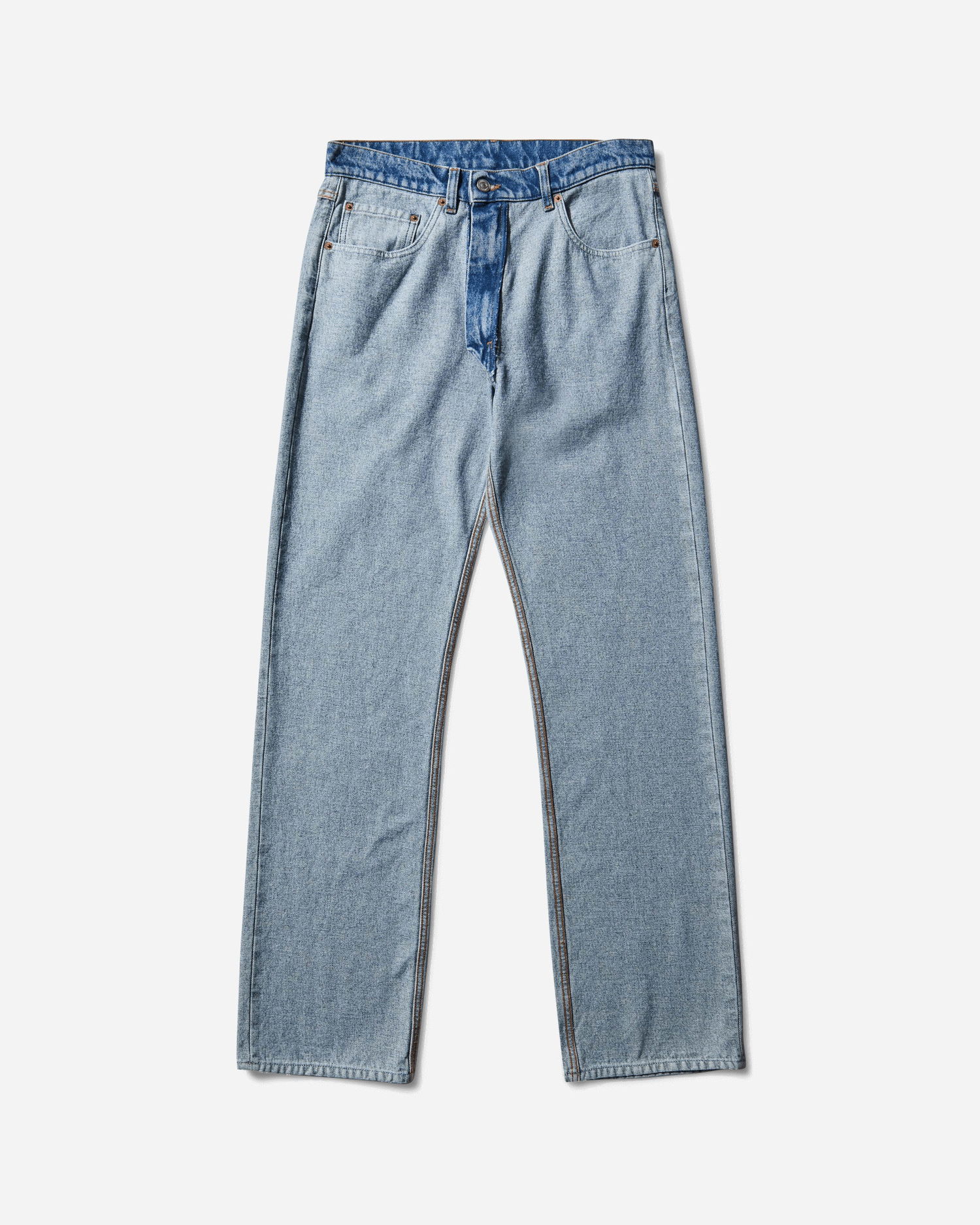 Дънки Maison Margiela Straight-Leg Jeans Синьо | SH0LA0026 967, 1