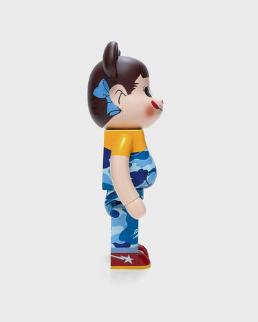 Колекционерско Medicom Toy BAPE X PEKO-CHAN BLUE 1000% BE@RBRICK Figure Многоцветен | MED1766, 3