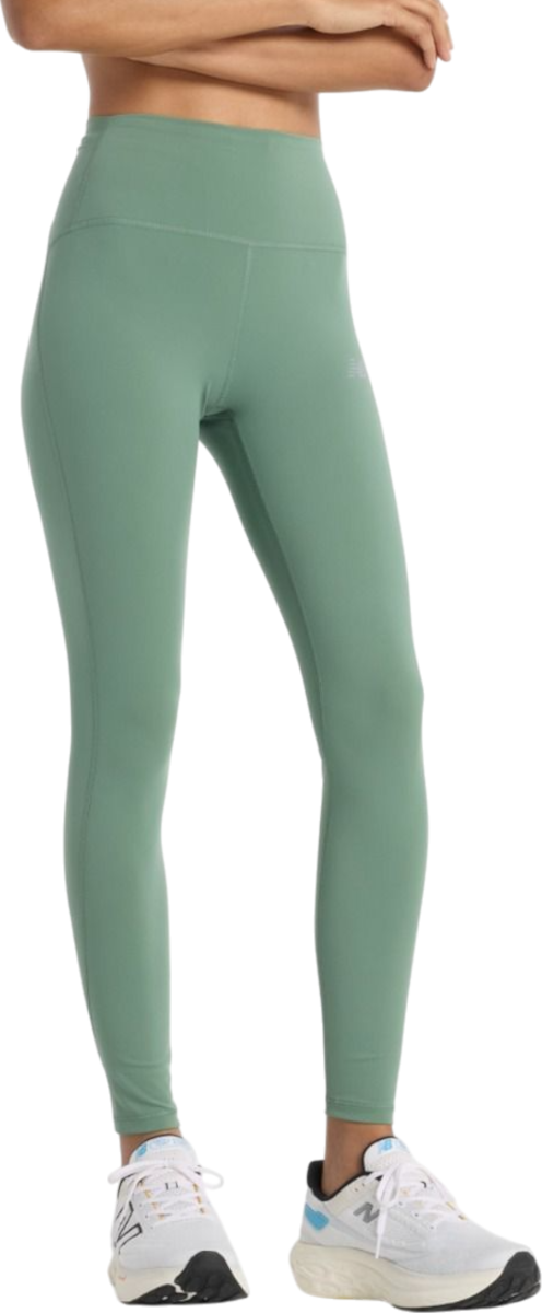 Клинове New Balance Sleek Pocket High Rise 7/8 Leggings Зелено | wp51275-dkj, 0