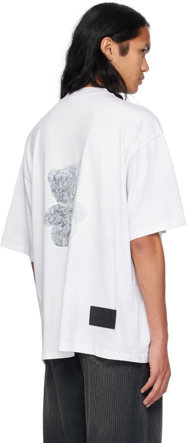 Тениска We11done We11done Necklace Teddy Graphic T-Shirt Бяло | WD-TT9-20-117-U-WH, 2