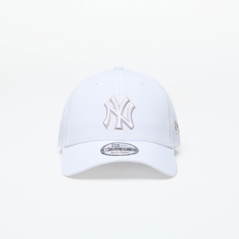 Шапка с козирка New Era New York Yankees 9Forty Strapback White/ Stone Бяло | 60503402