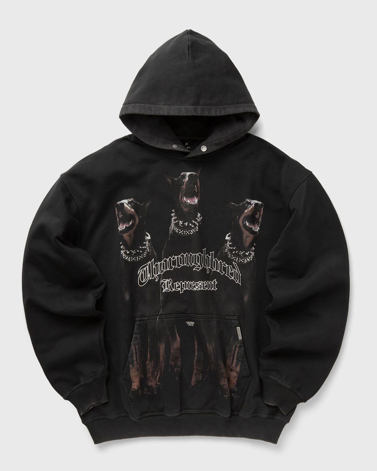 Суитчър Represent Clo Represent THOROUGHBRED HOODIE Черно | MLM498-03, 0
