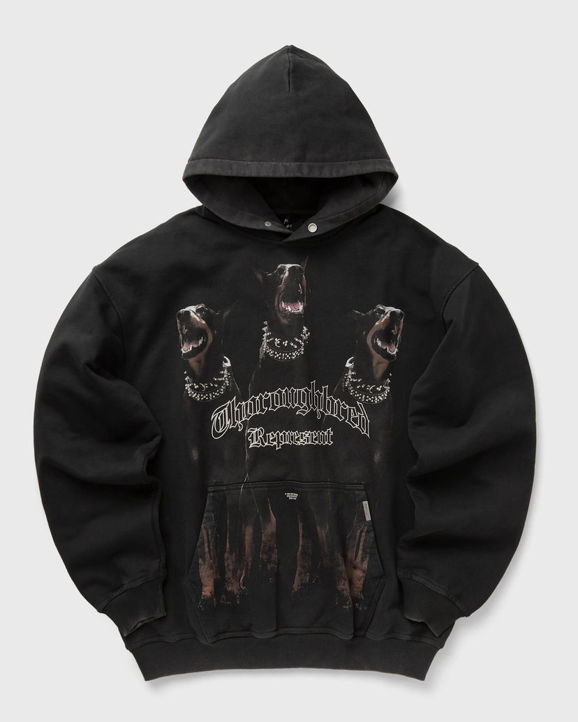 Суитчър Represent Clo Represent THOROUGHBRED HOODIE Черно | MLM498-03