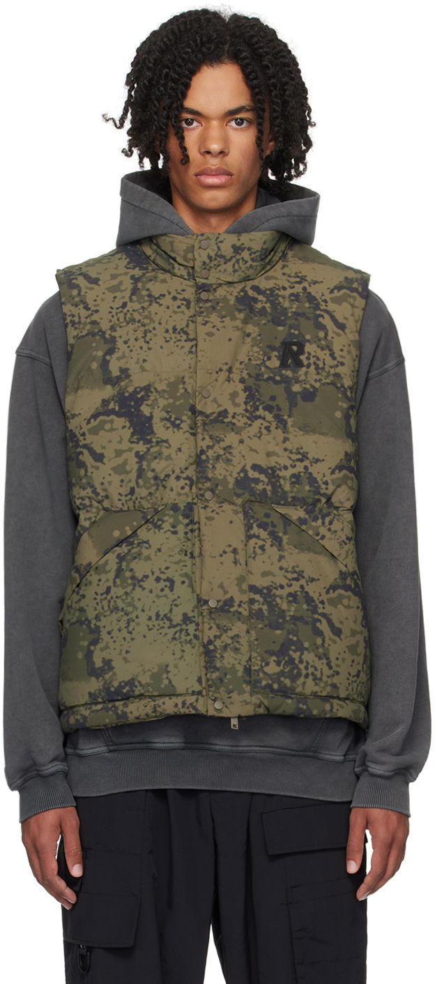 Camouflage Down Vest