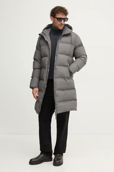 Пухо яке Rains Long Puffer Down Jacket Сиво | 15130.13, 1